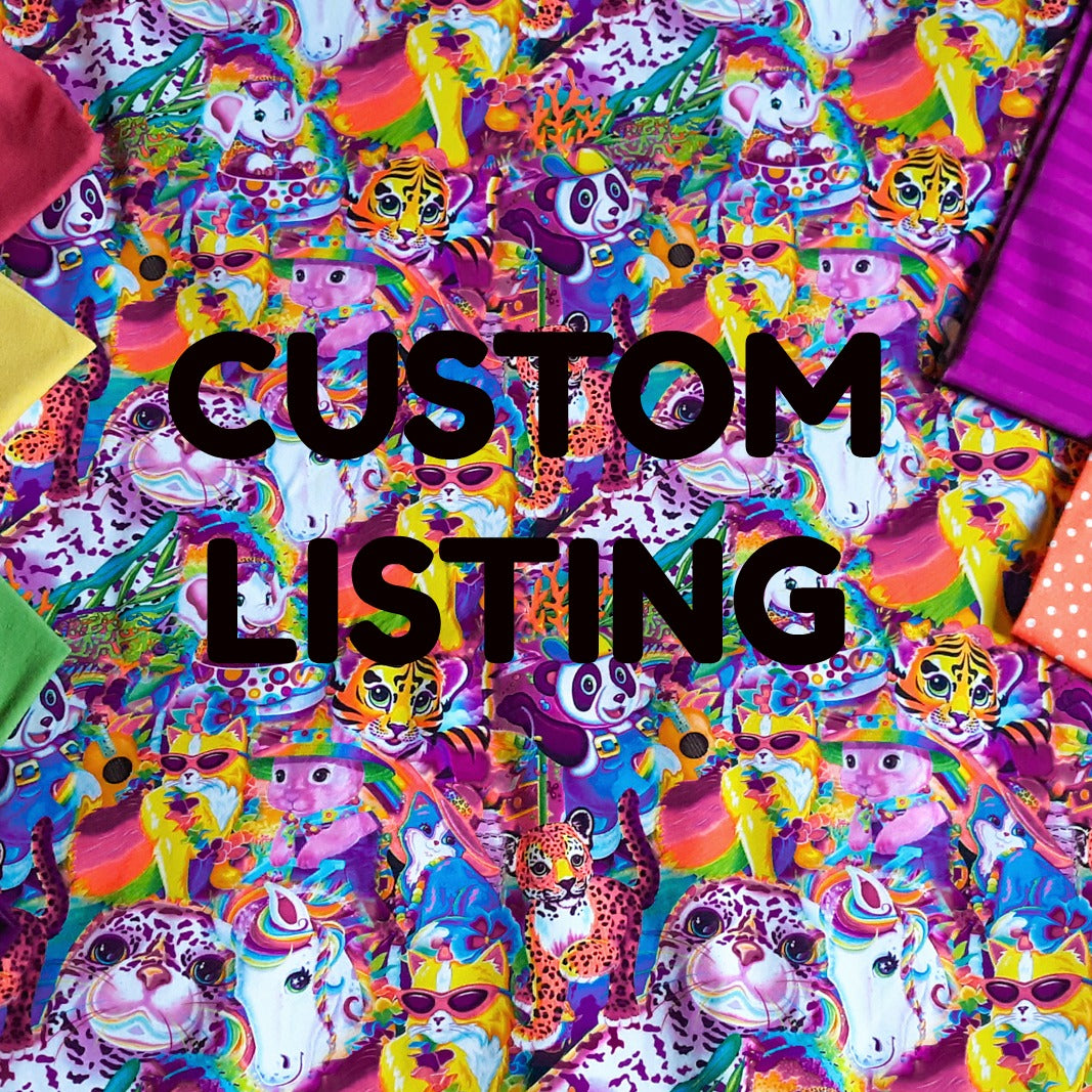 **CUSTOM LISTING** for Amanda