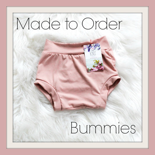 Made to Order Solid Bummies