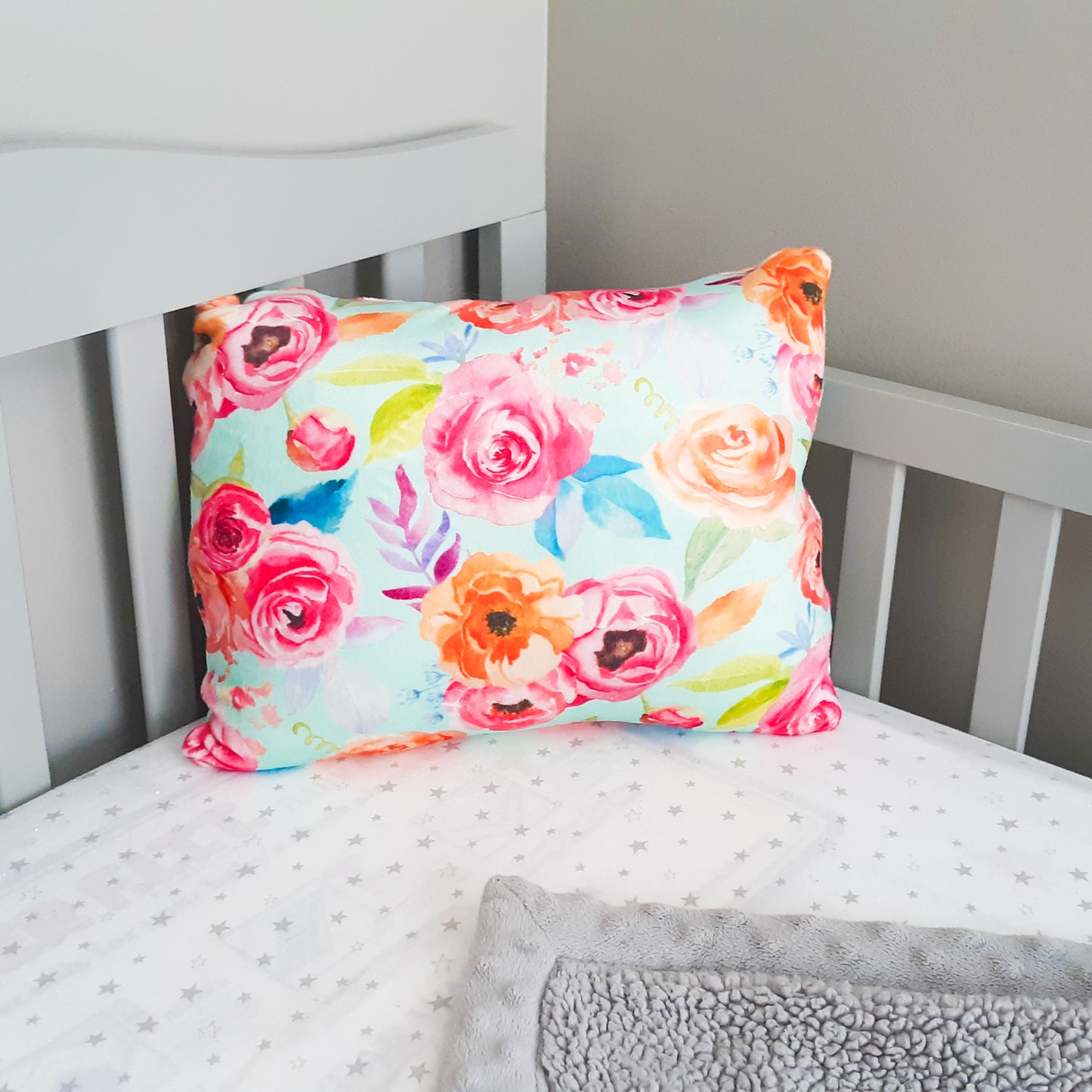 Decorative Floral Plush Pillow
