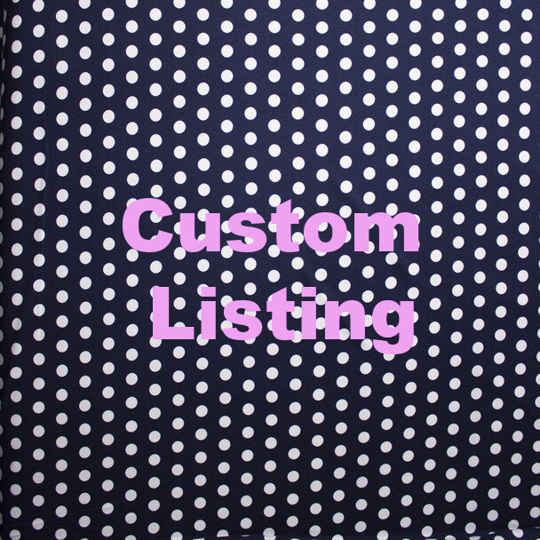 **CUSTOM LISTING**  for Kelsi