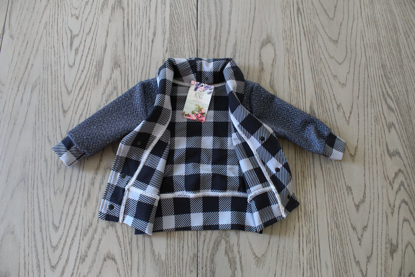 6-12m Baby Snap Up Jacket