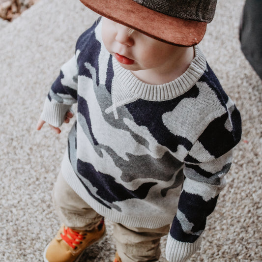 Cozy Camo Sweater