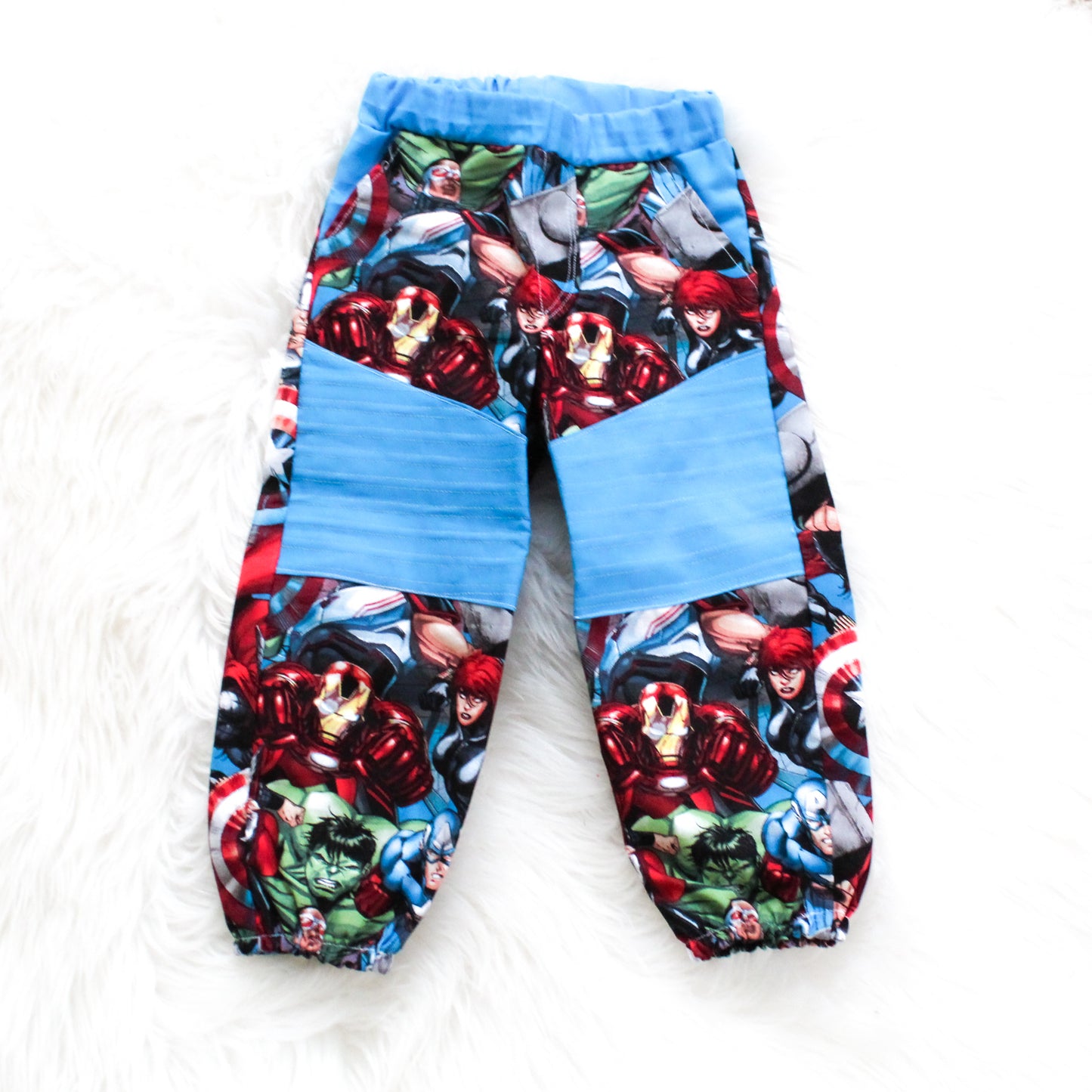 Cotton Heroes moto patch pants 18-24m