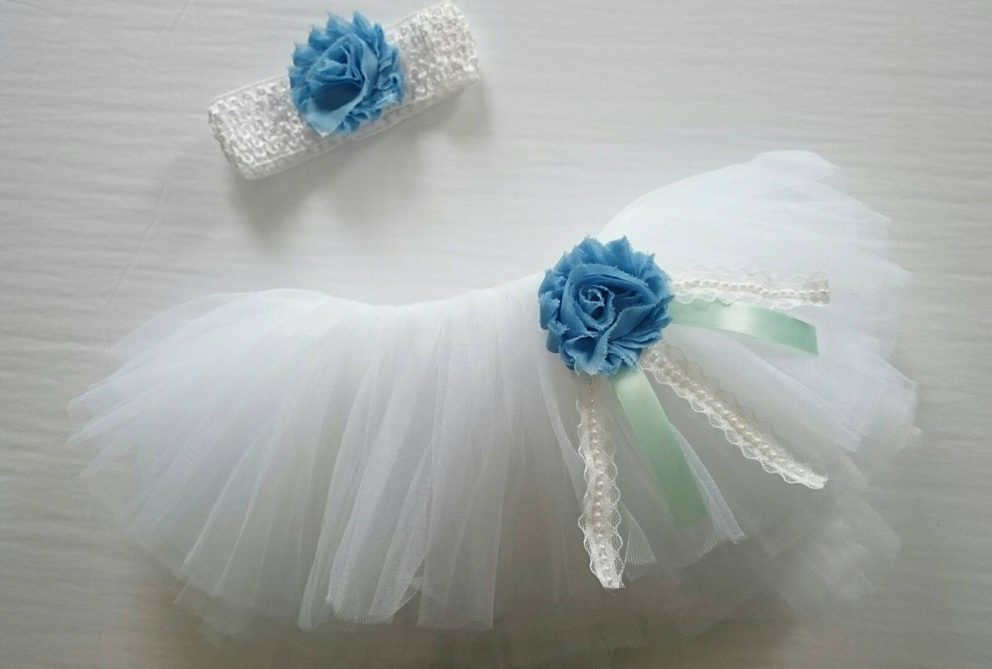 Baby girl tutu and headband set