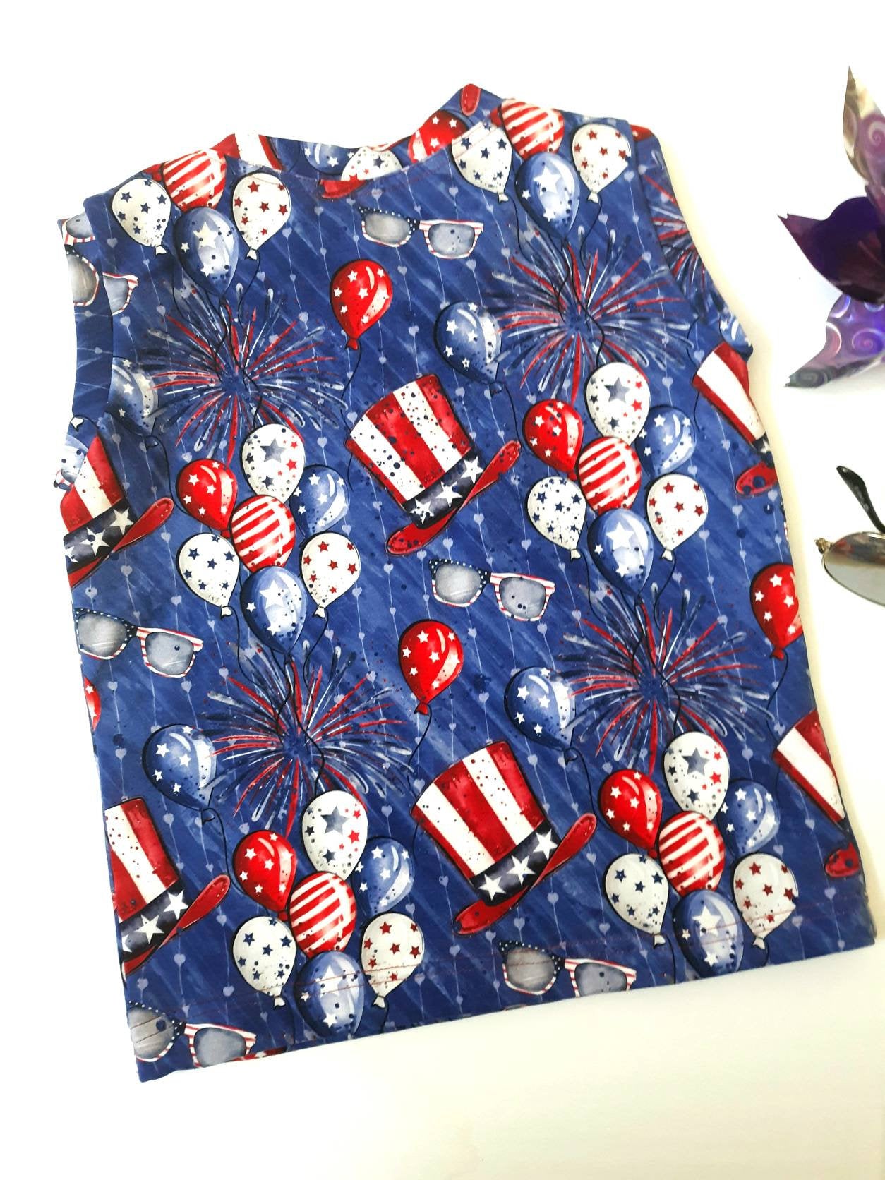 2t gender neutral Fourth of July/ Independence day tank top