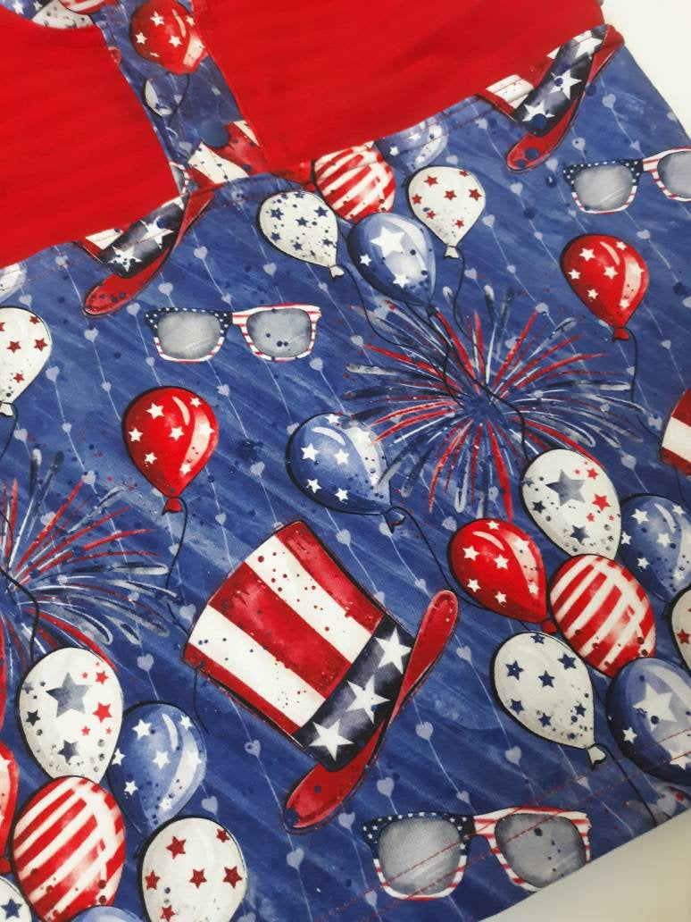 2t gender neutral Fourth of July/ Independence day tank top